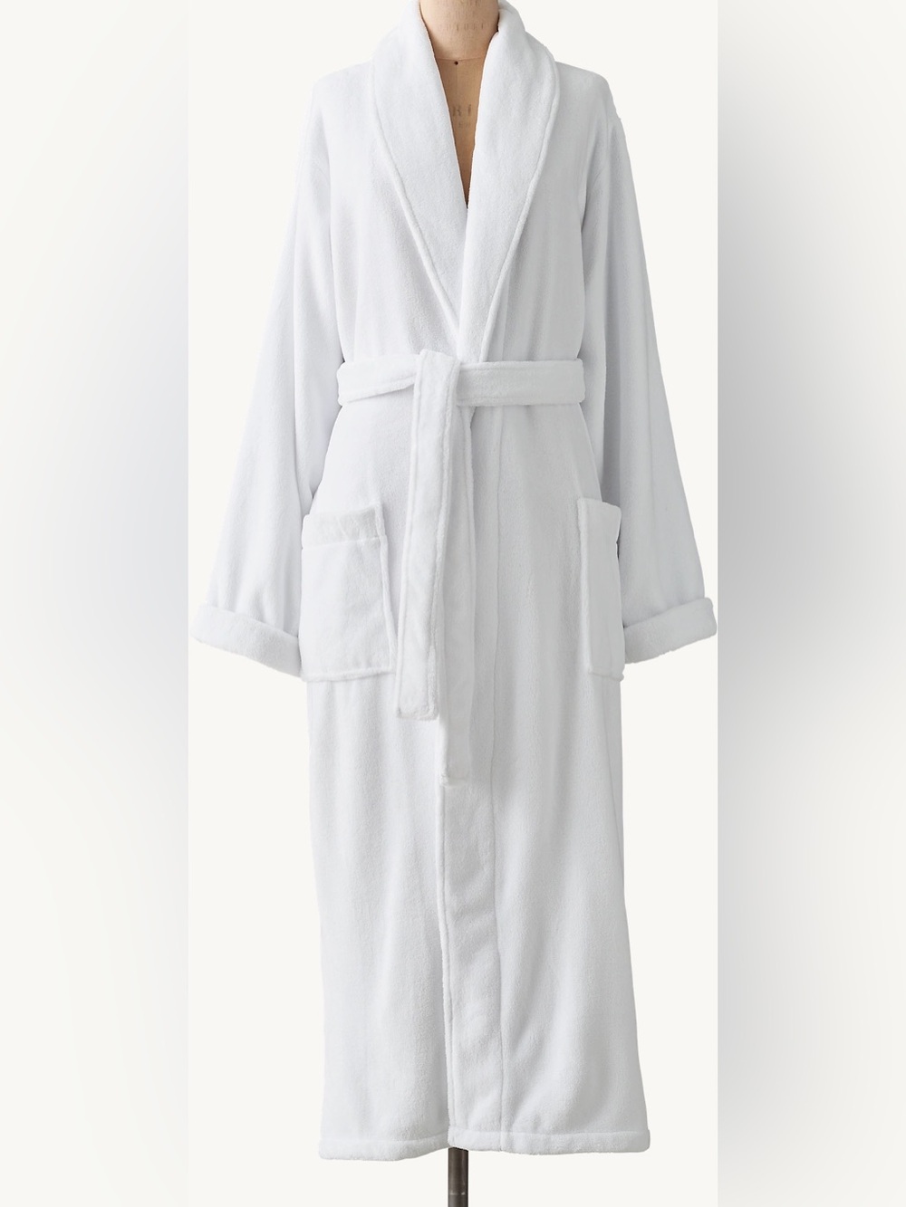 Restoration Hardware Luxury Plush Long Robe